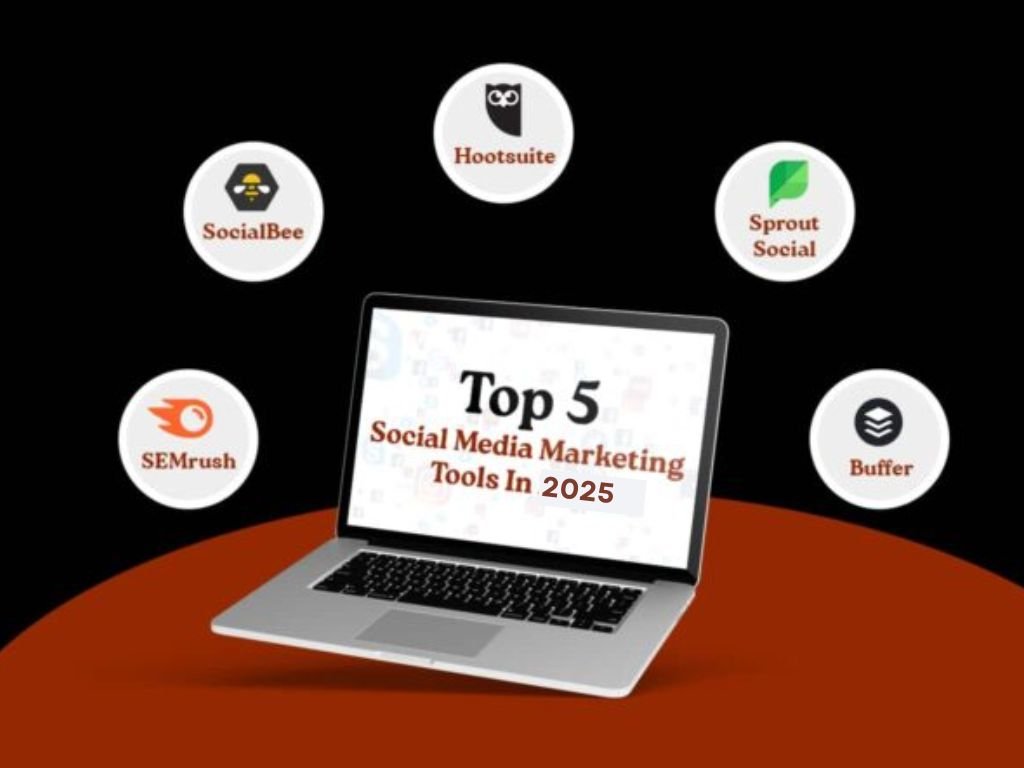 Top 5 Social  Media  Marketing  Tools  In  2025
